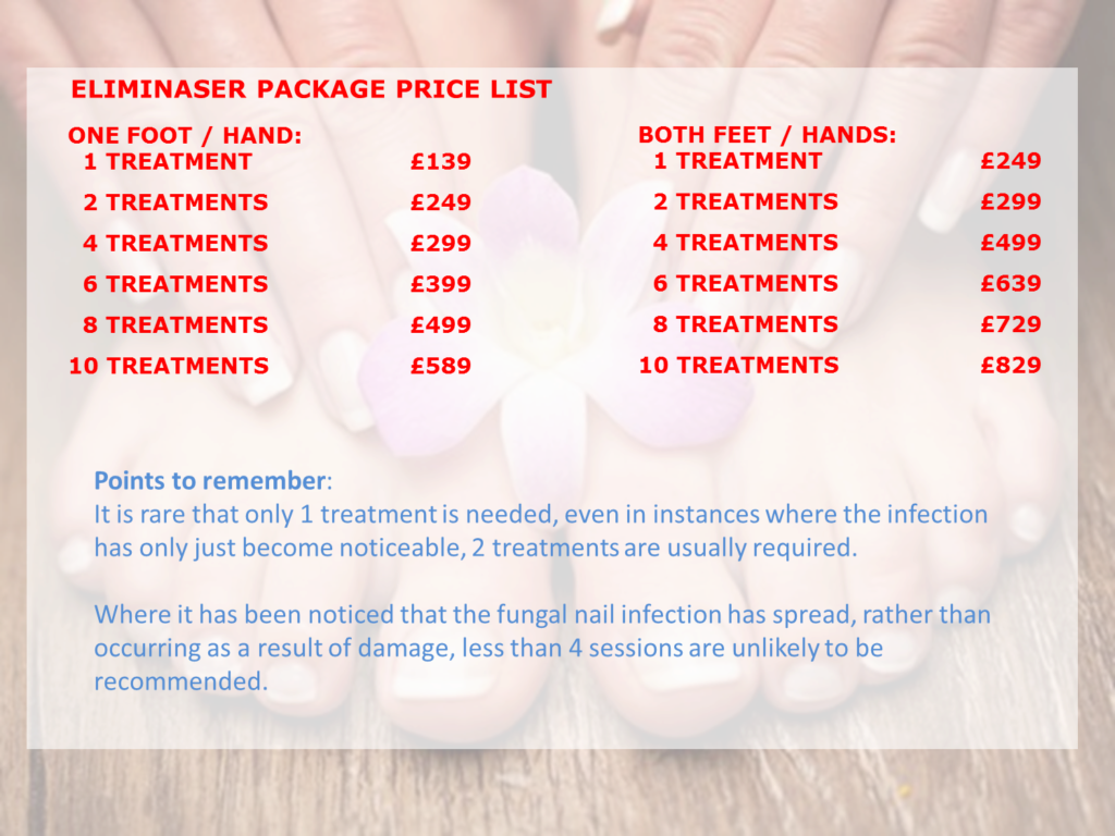 Laser Package Prices Eliminaser